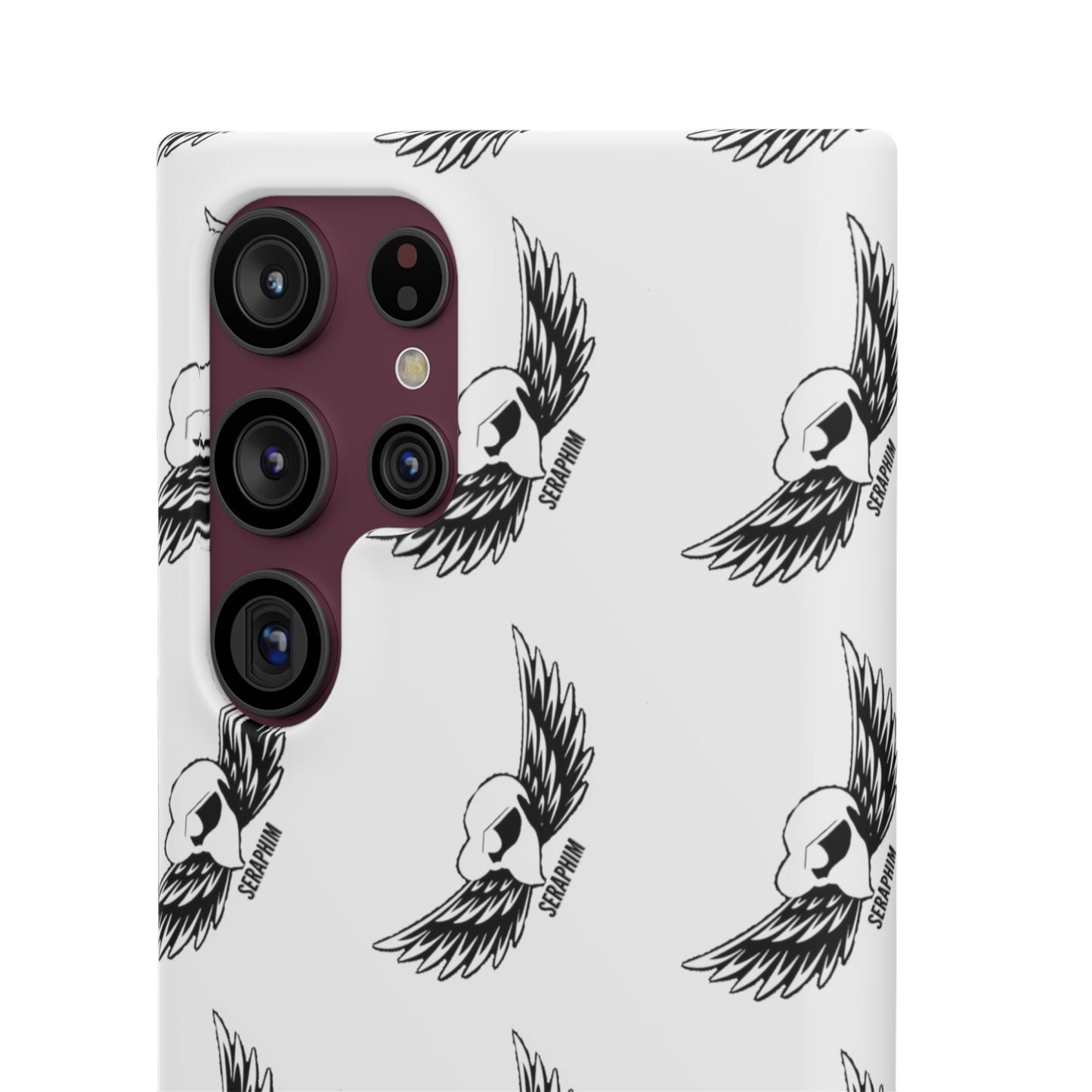 Seraphim Phone Snap Cases Pattern White