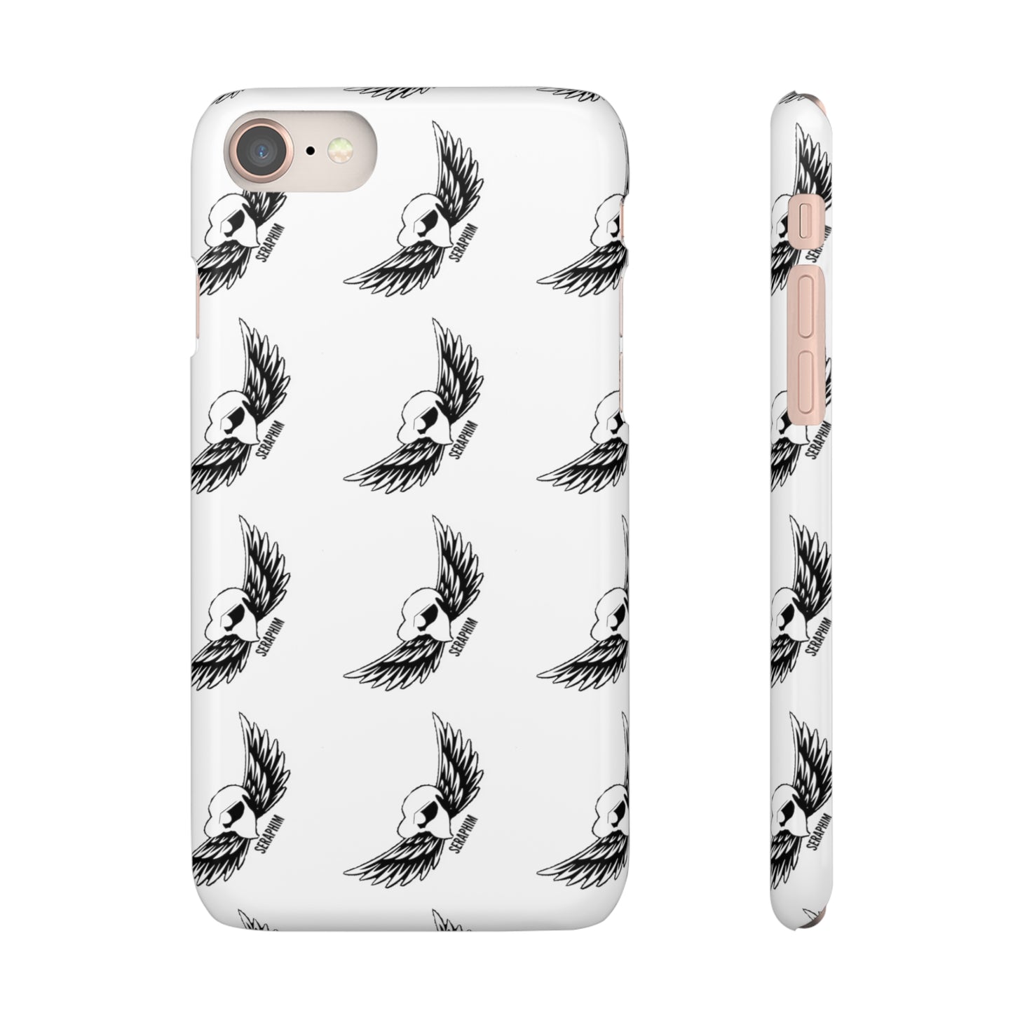 Seraphim Phone Snap Cases Pattern White