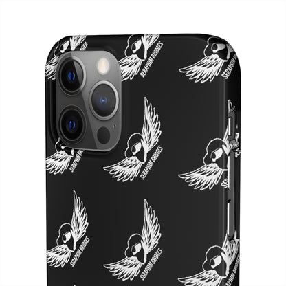 Seraphim Phone Snap Case Pattern Black