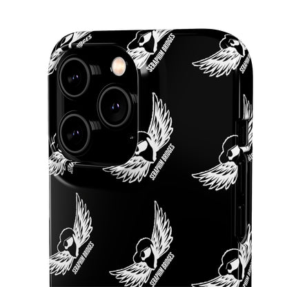 Seraphim Phone Snap Case Pattern Black