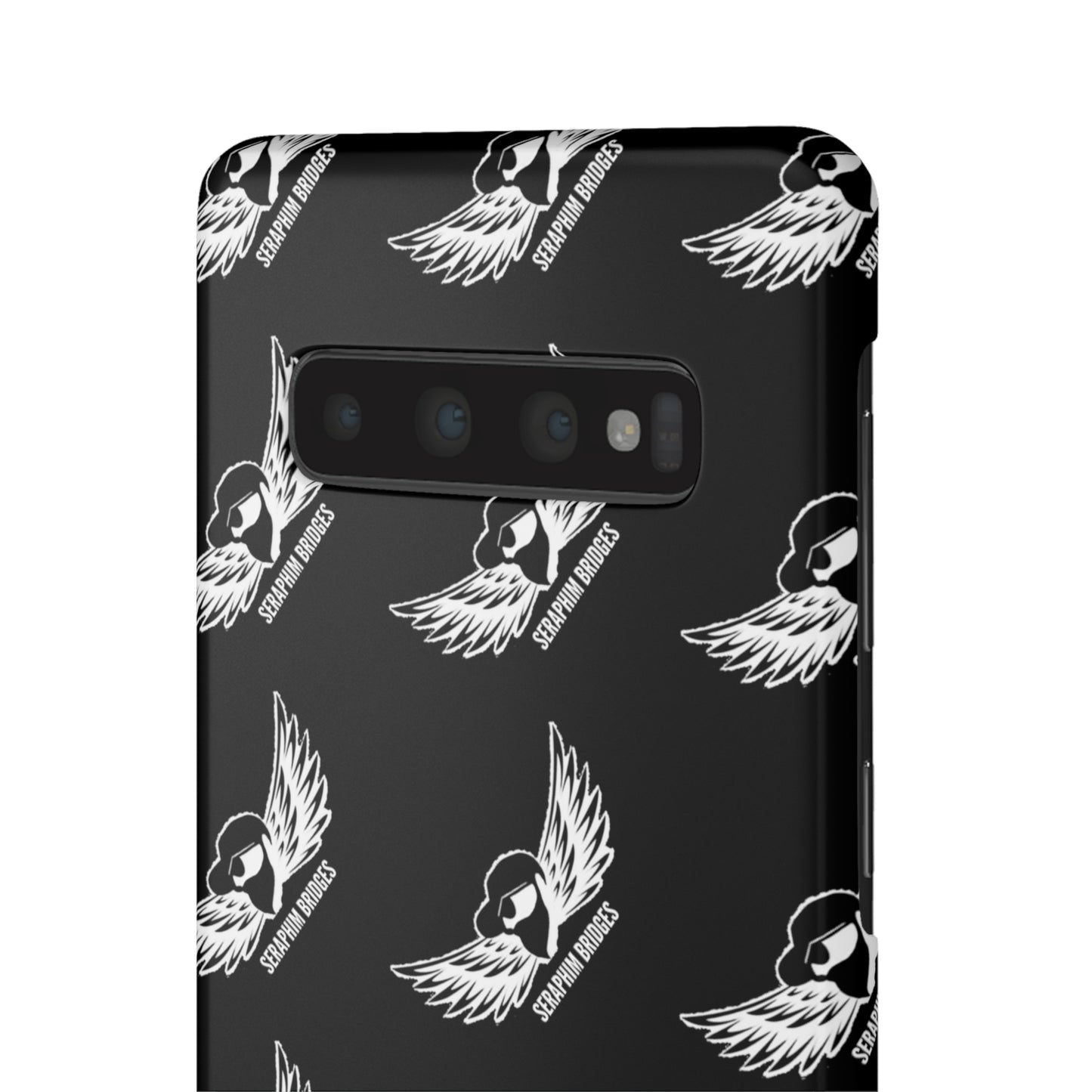 Seraphim Phone Snap Case Pattern Black