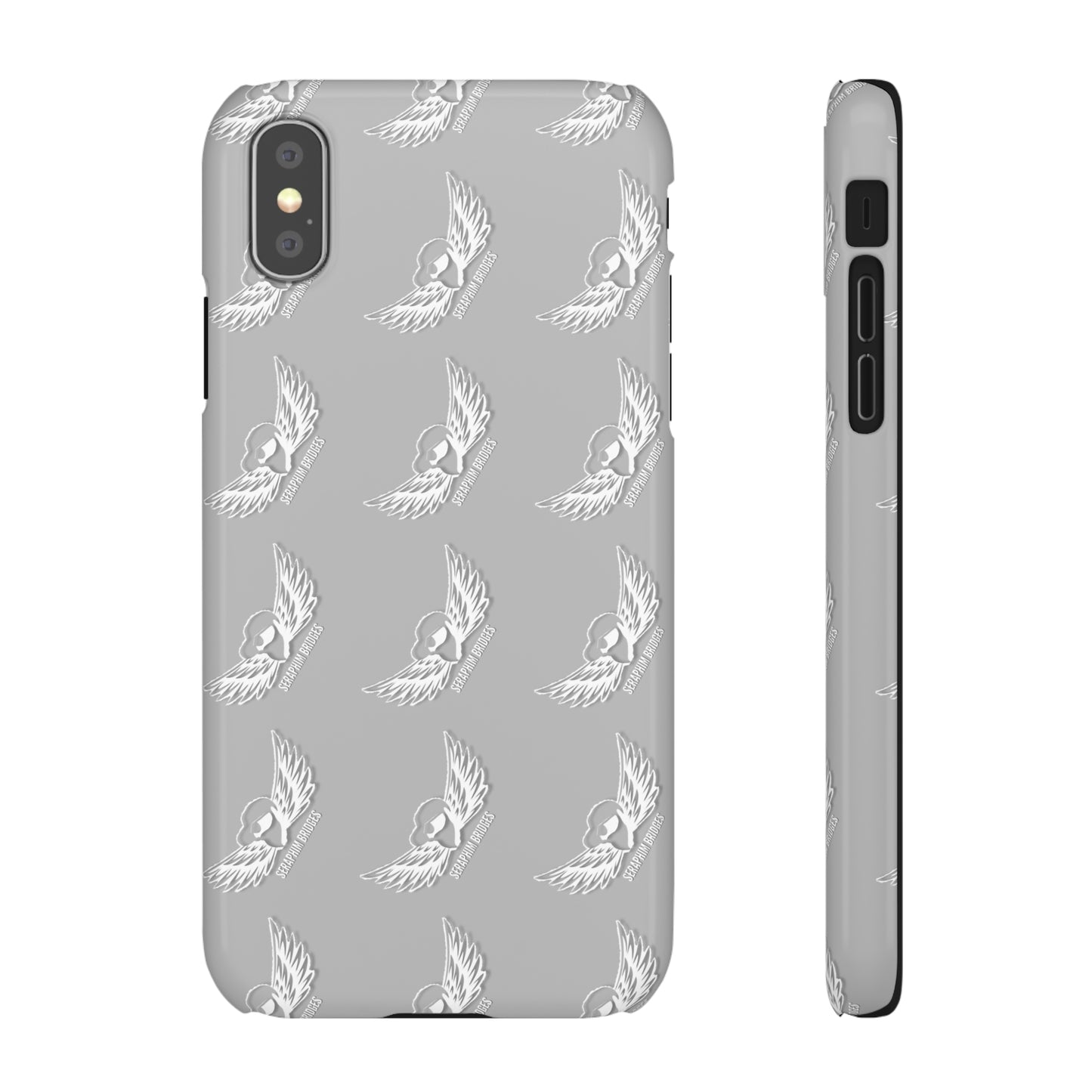 Seraphim Phone Snap Cases Pattern Grey