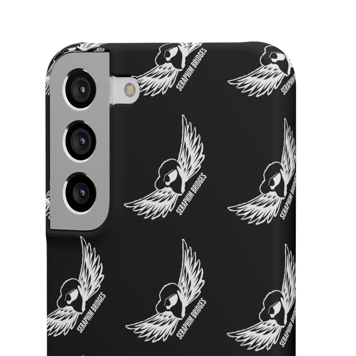 Seraphim Phone Snap Case Pattern Black