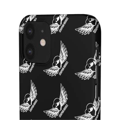 Seraphim Phone Snap Case Pattern Black