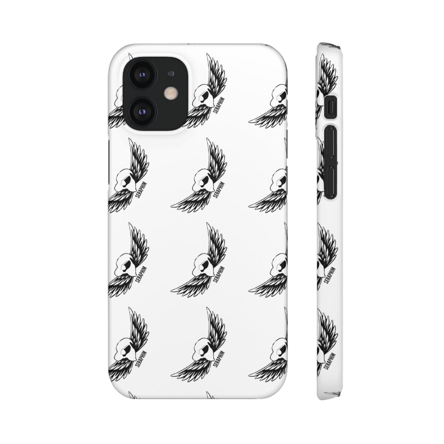 Seraphim Phone Snap Cases Pattern White