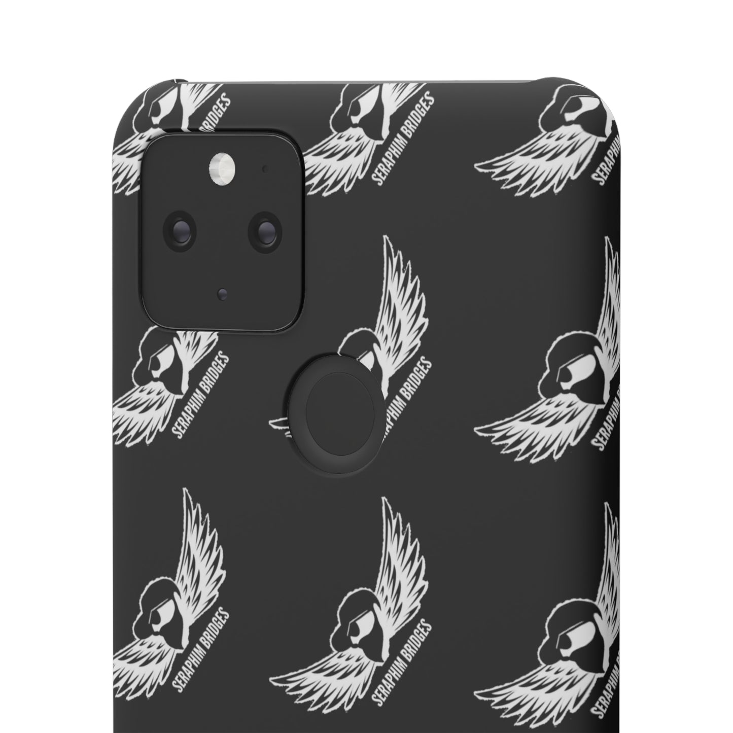 Seraphim Phone Snap Case Pattern Black