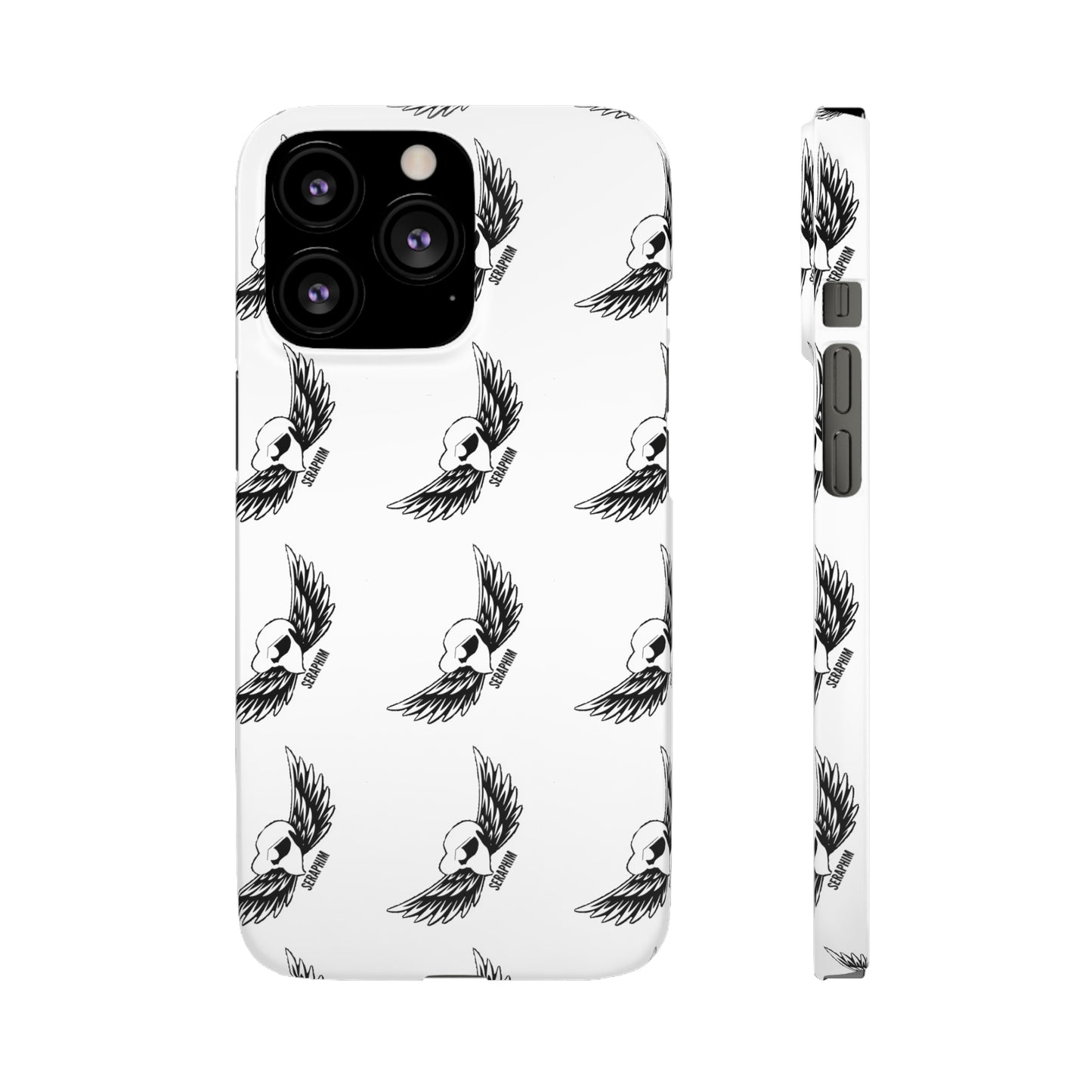 Seraphim Phone Snap Cases Pattern White