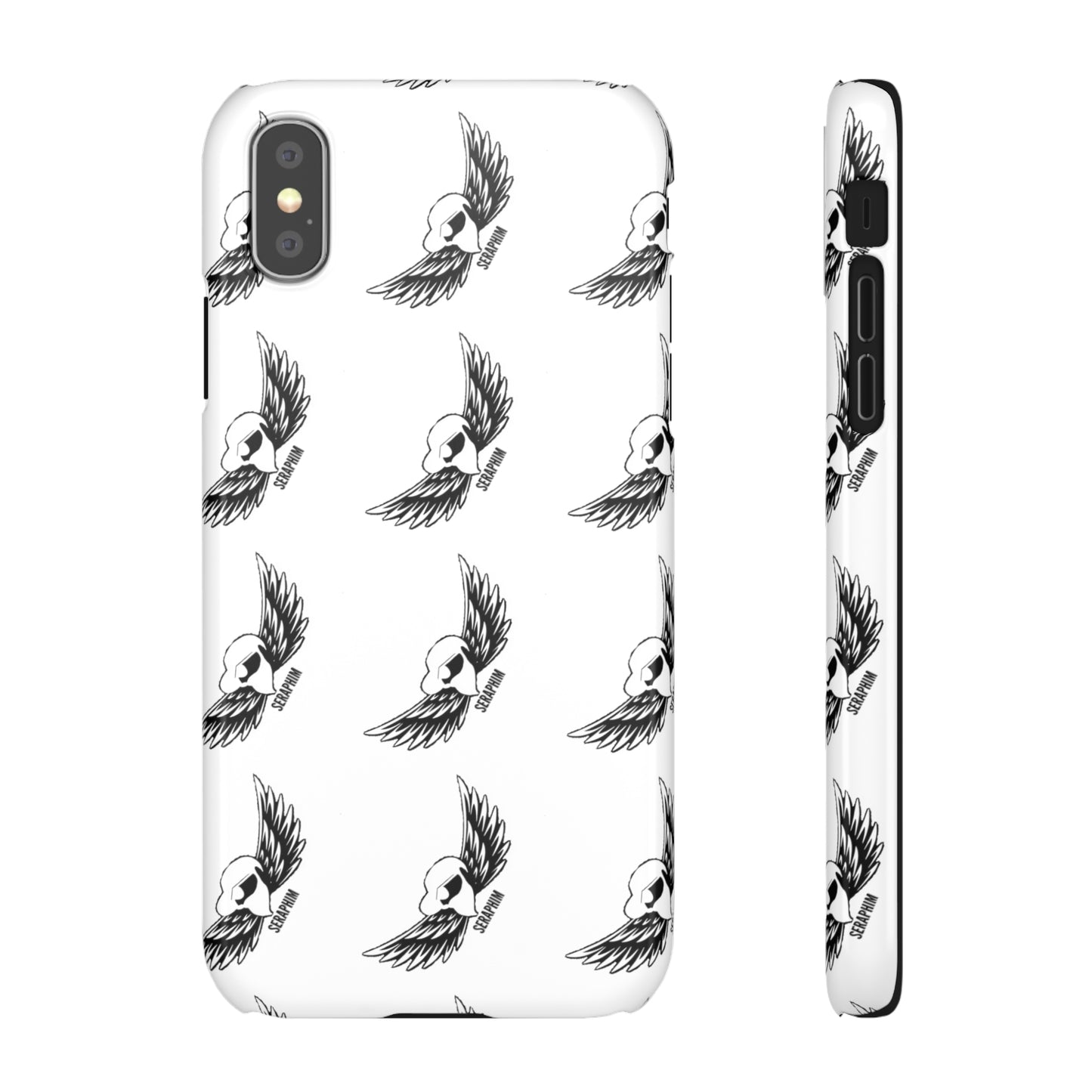 Seraphim Phone Snap Cases Pattern White