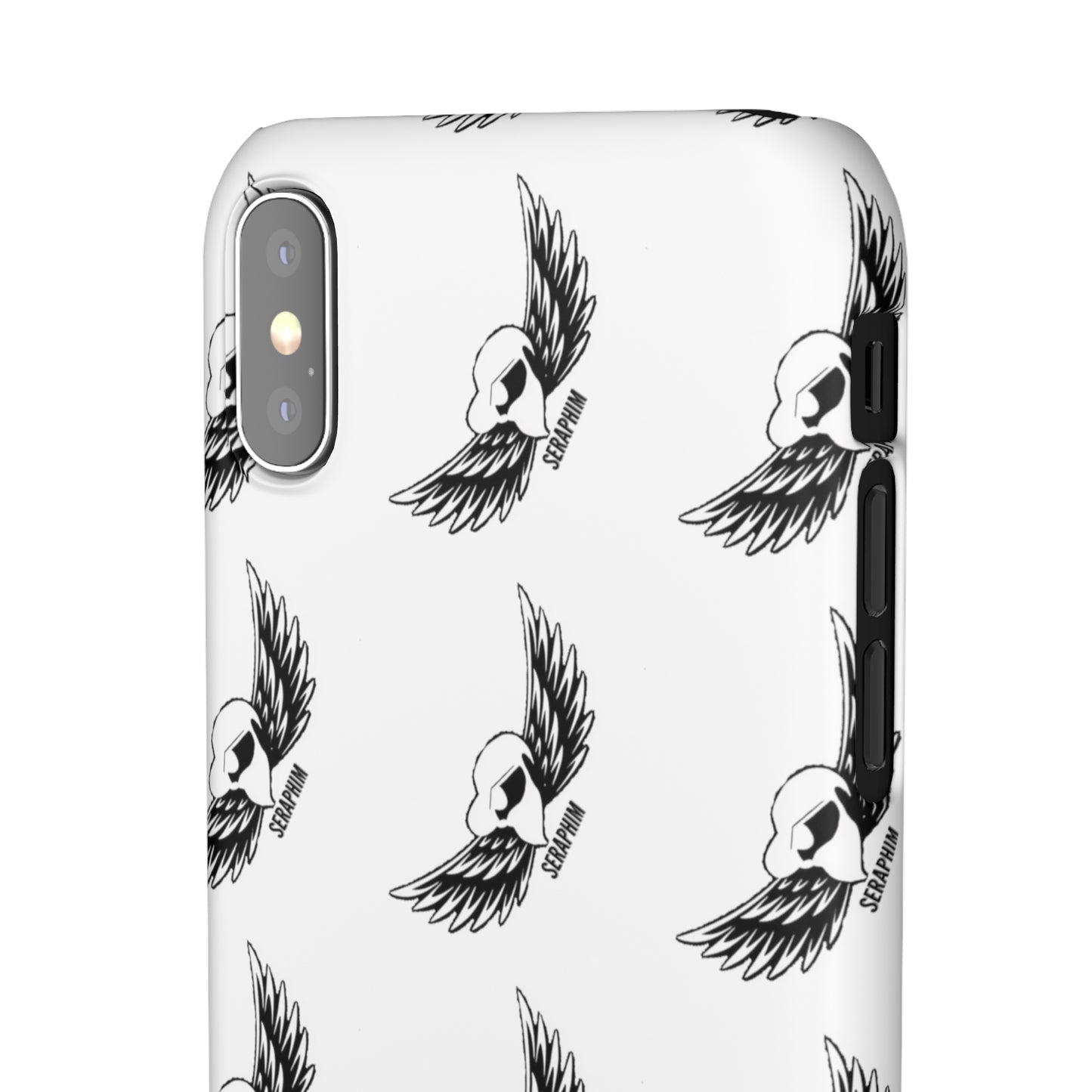 Seraphim Phone Snap Cases Pattern White