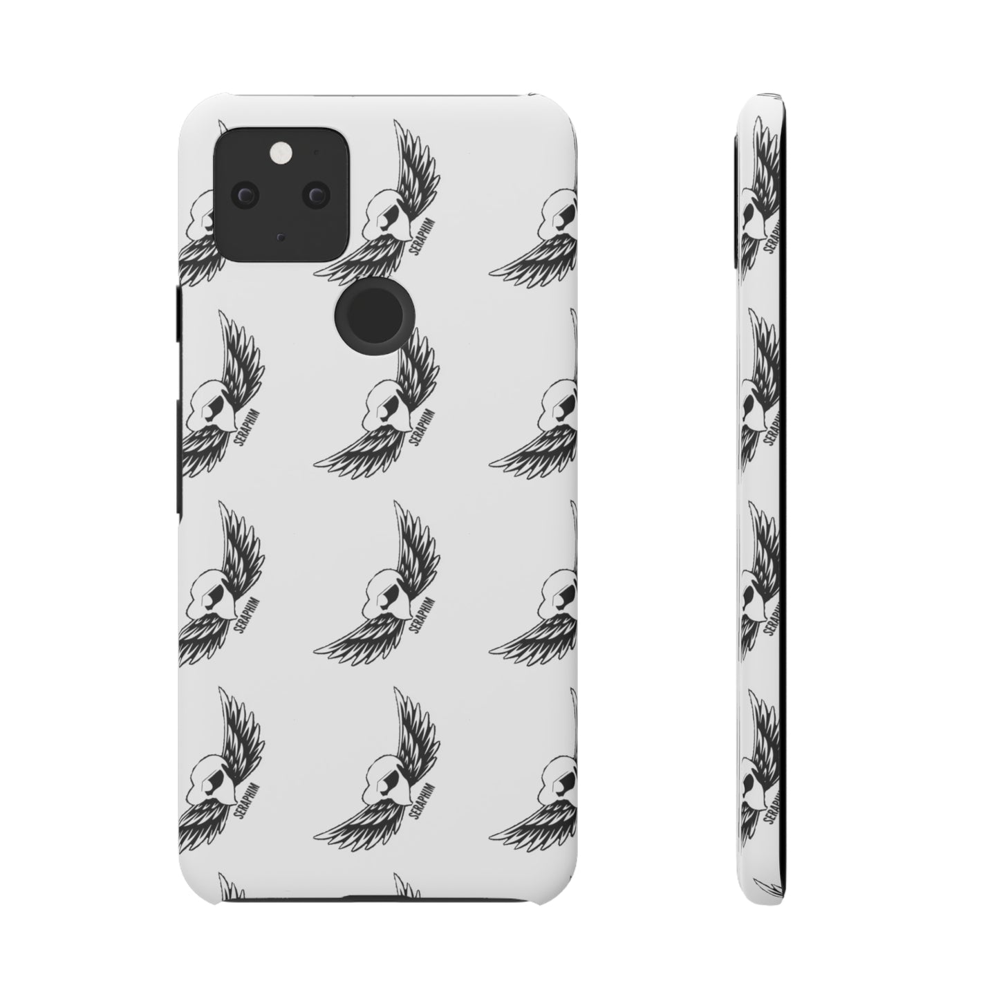 Seraphim Phone Snap Cases Pattern White