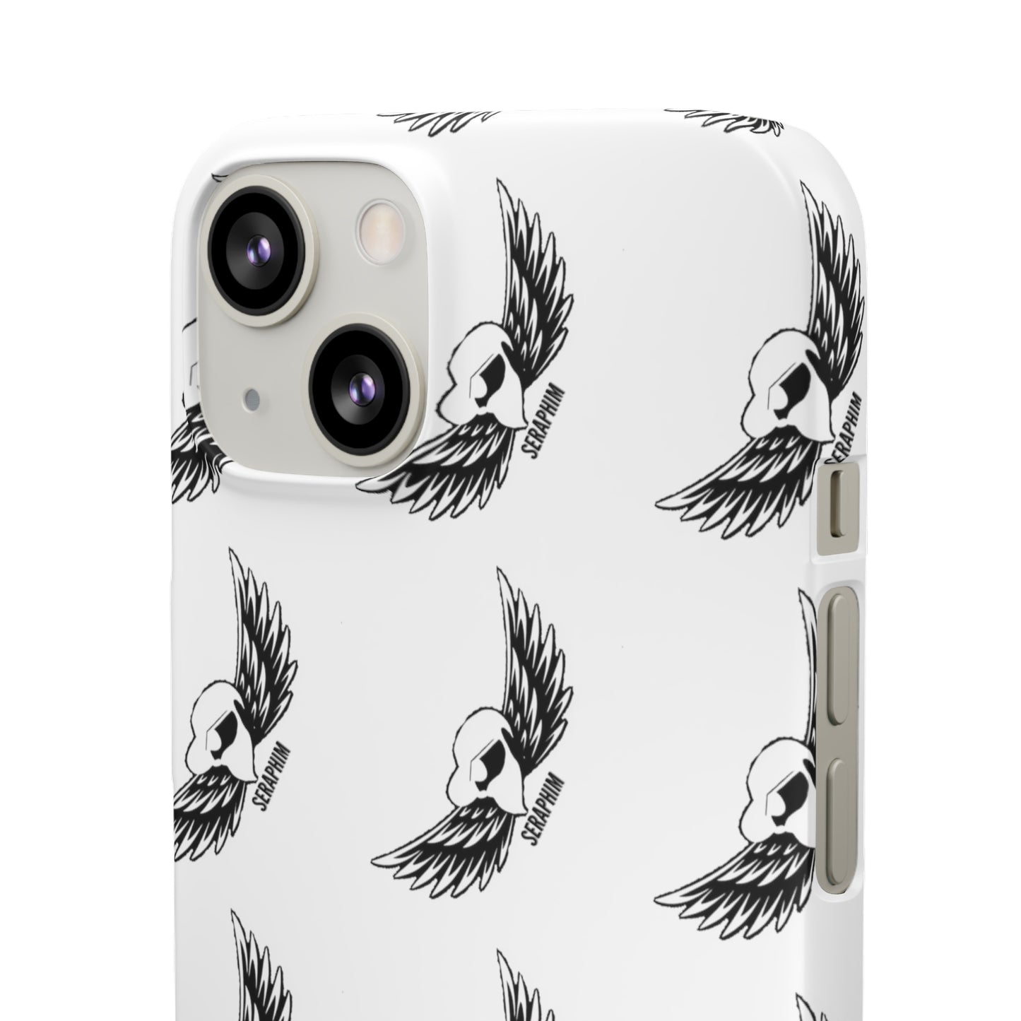 Seraphim Phone Snap Cases Pattern White