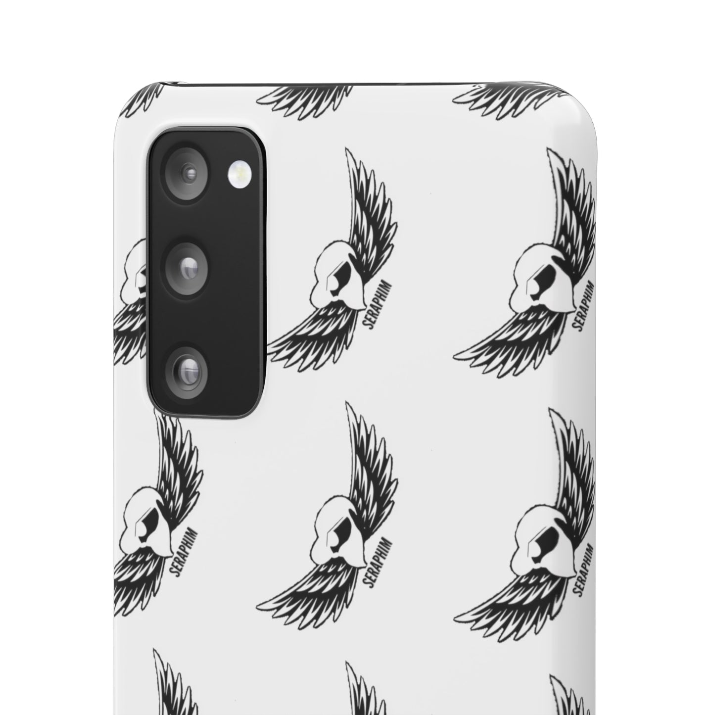 Seraphim Phone Snap Cases Pattern White