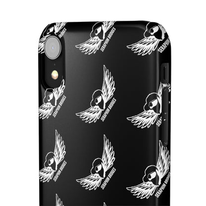 Seraphim Phone Snap Case Pattern Black