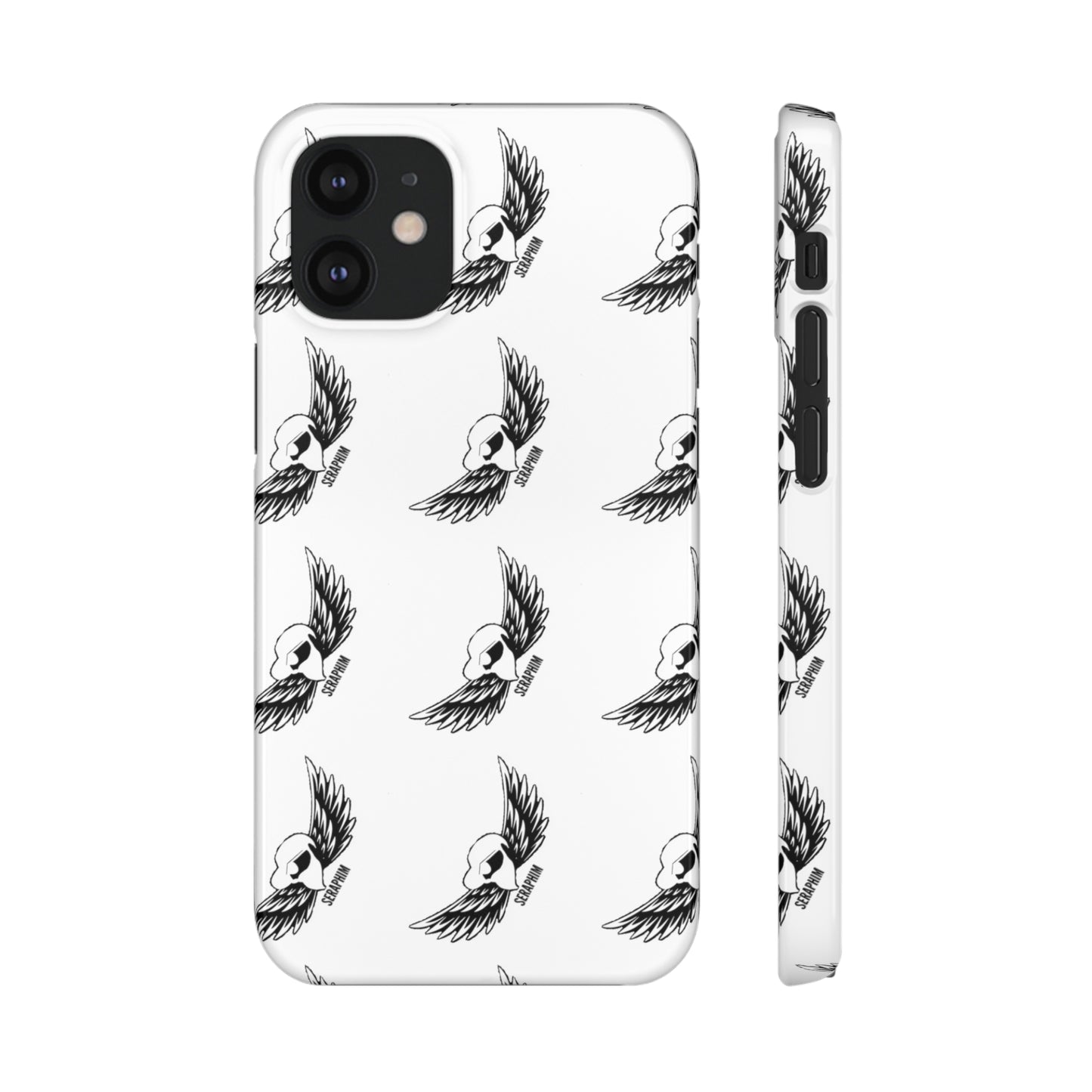 Seraphim Phone Snap Cases Pattern White