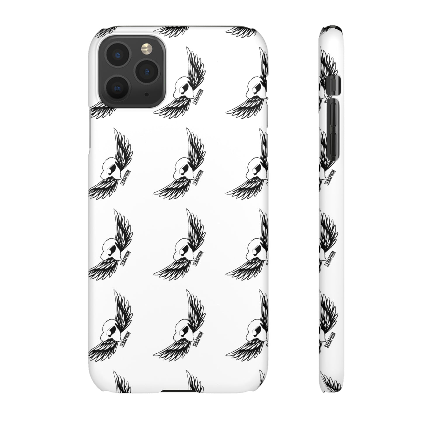 Seraphim Phone Snap Cases Pattern White