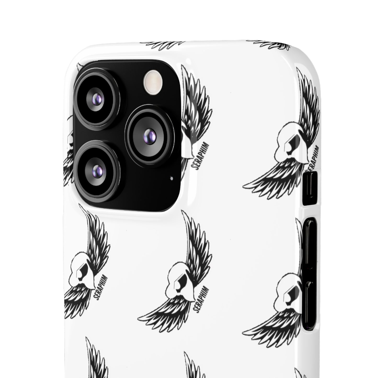 Seraphim Phone Snap Cases Pattern White