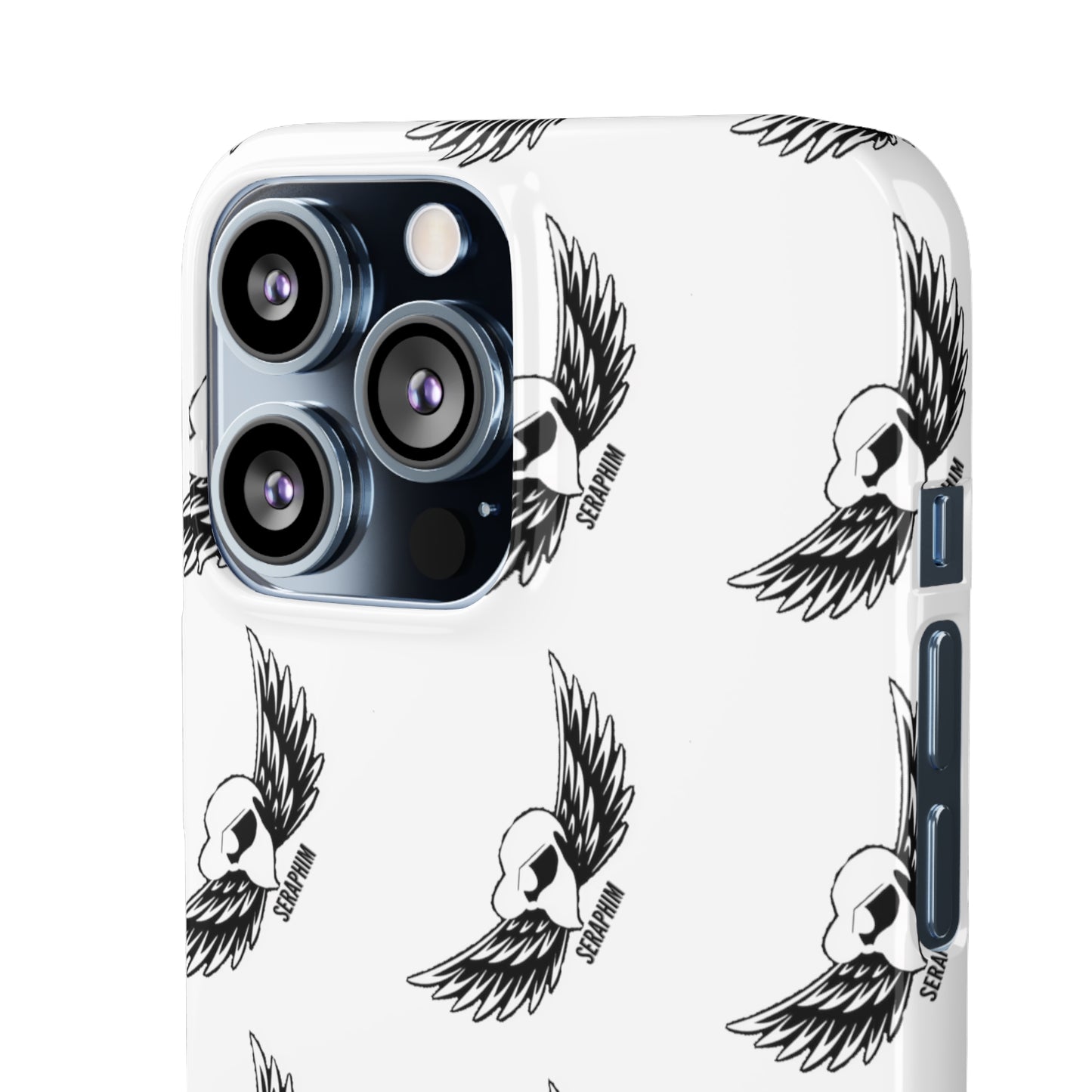 Seraphim Phone Snap Cases Pattern White