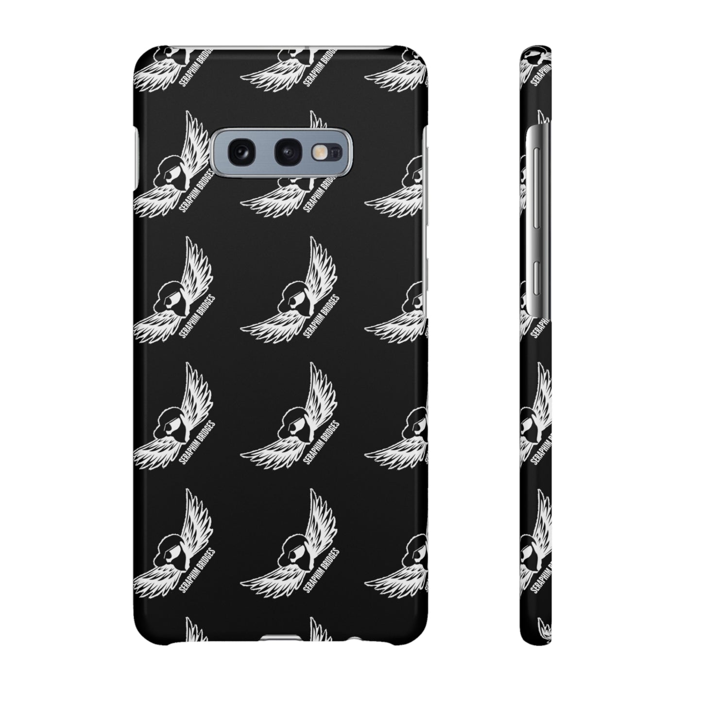 Seraphim Phone Snap Case Pattern Black