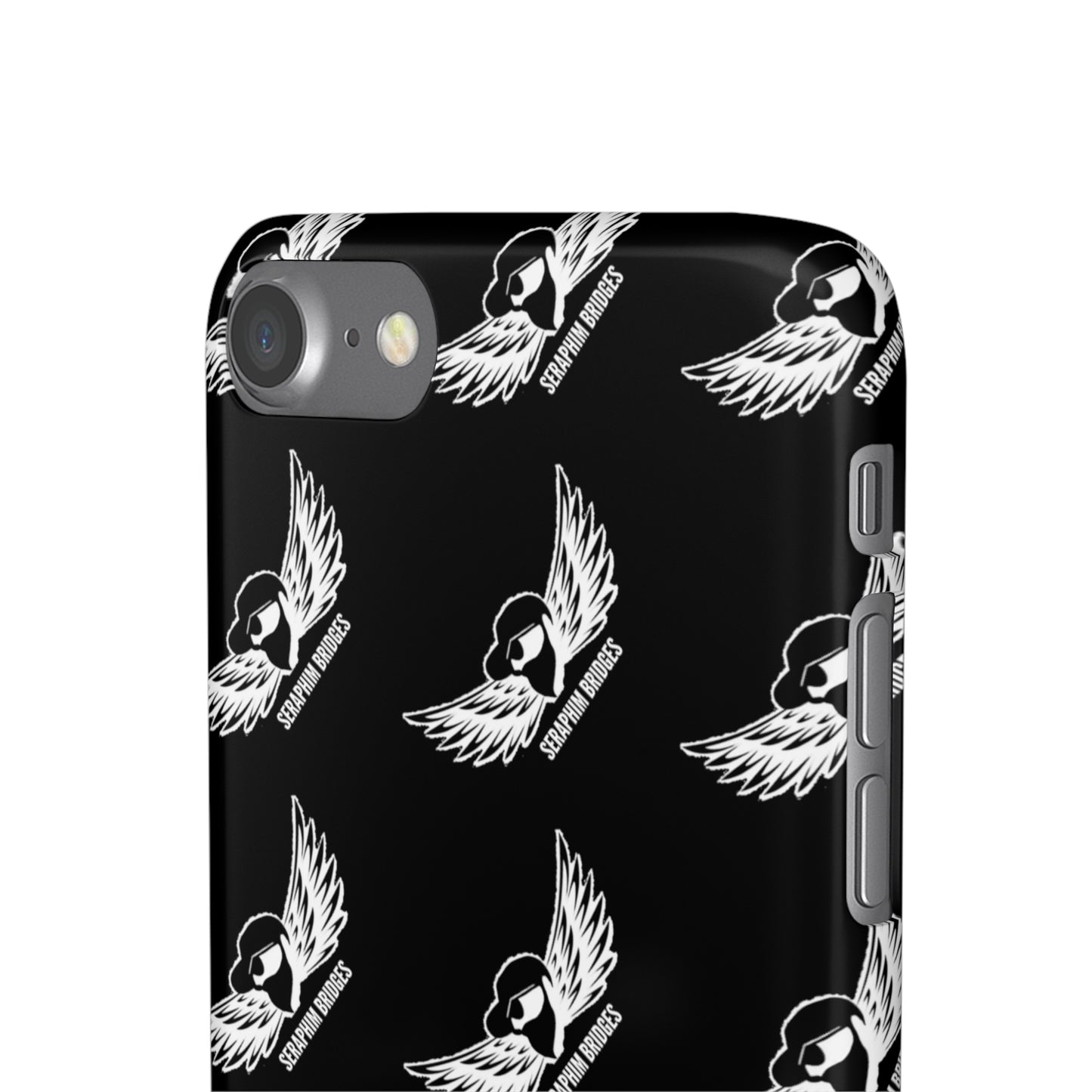 Seraphim Phone Snap Case Pattern Black