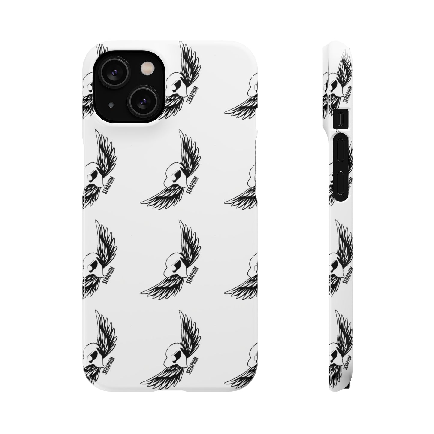 Seraphim Phone Snap Cases Pattern White