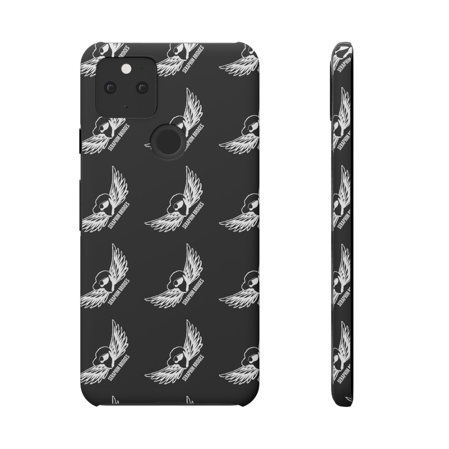 Seraphim Phone Snap Case Pattern Black