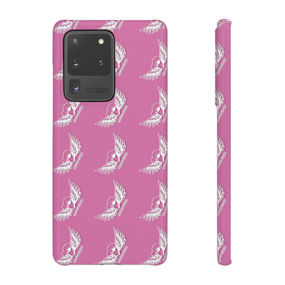 Seraphim Bridges White Snap Cases Pattern Pink