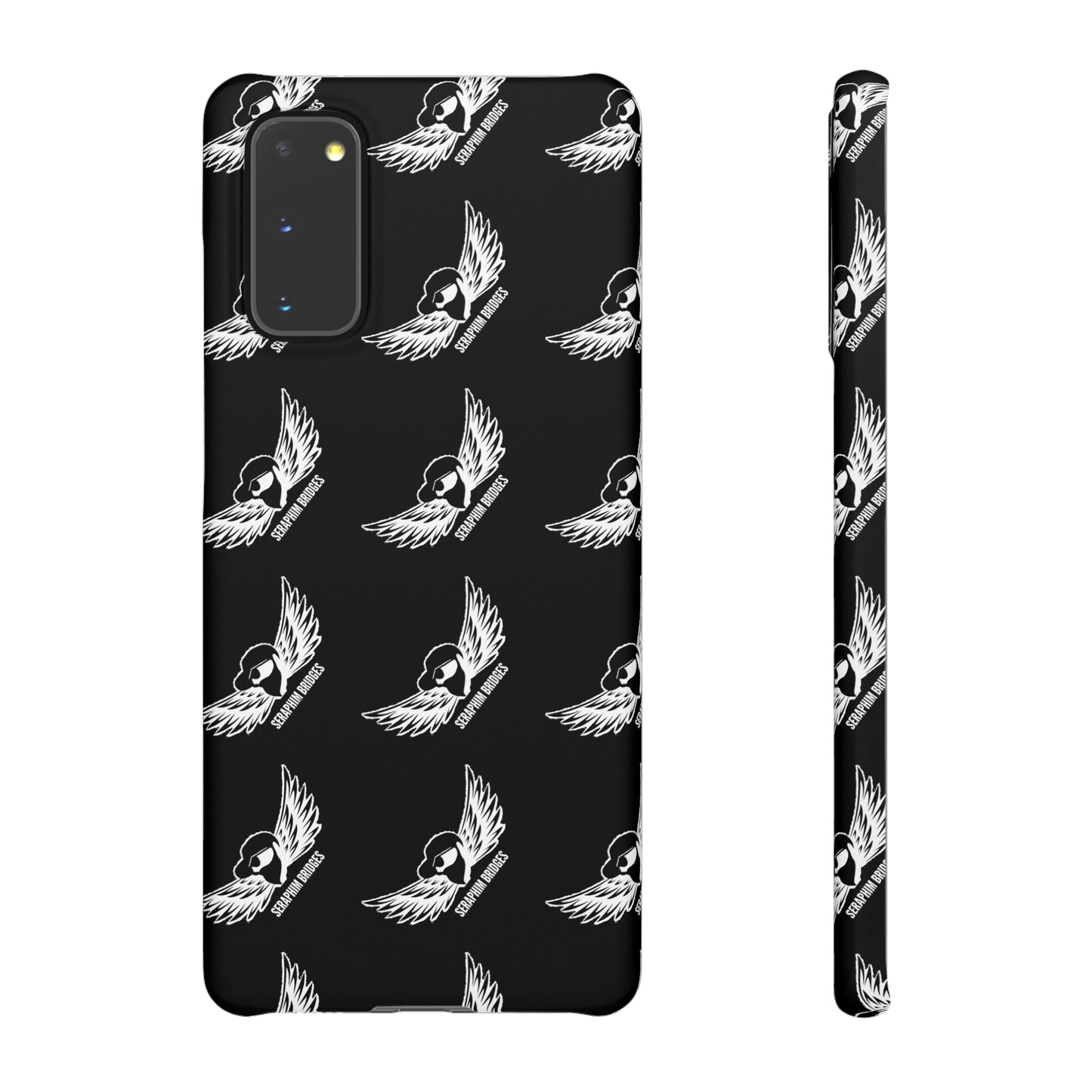 Seraphim Phone Snap Case Pattern Black