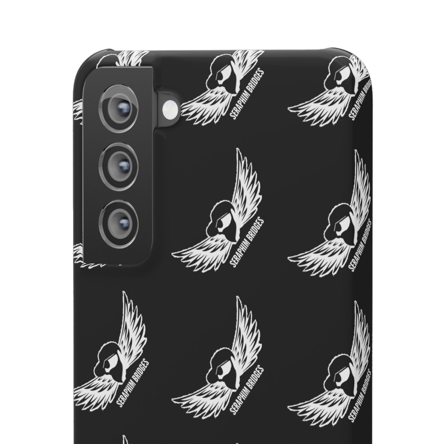 Seraphim Phone Snap Case Pattern Black