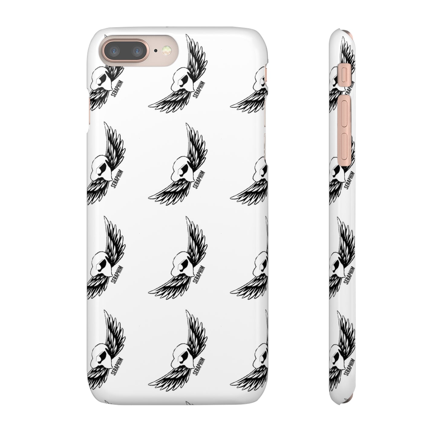 Seraphim Phone Snap Cases Pattern White