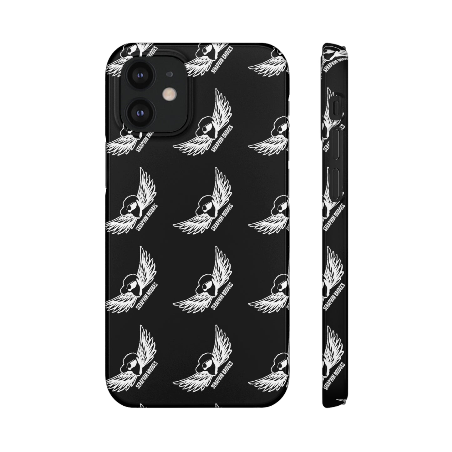 Seraphim Phone Snap Case Pattern Black