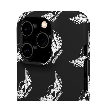 Seraphim Phone Snap Case Pattern Black