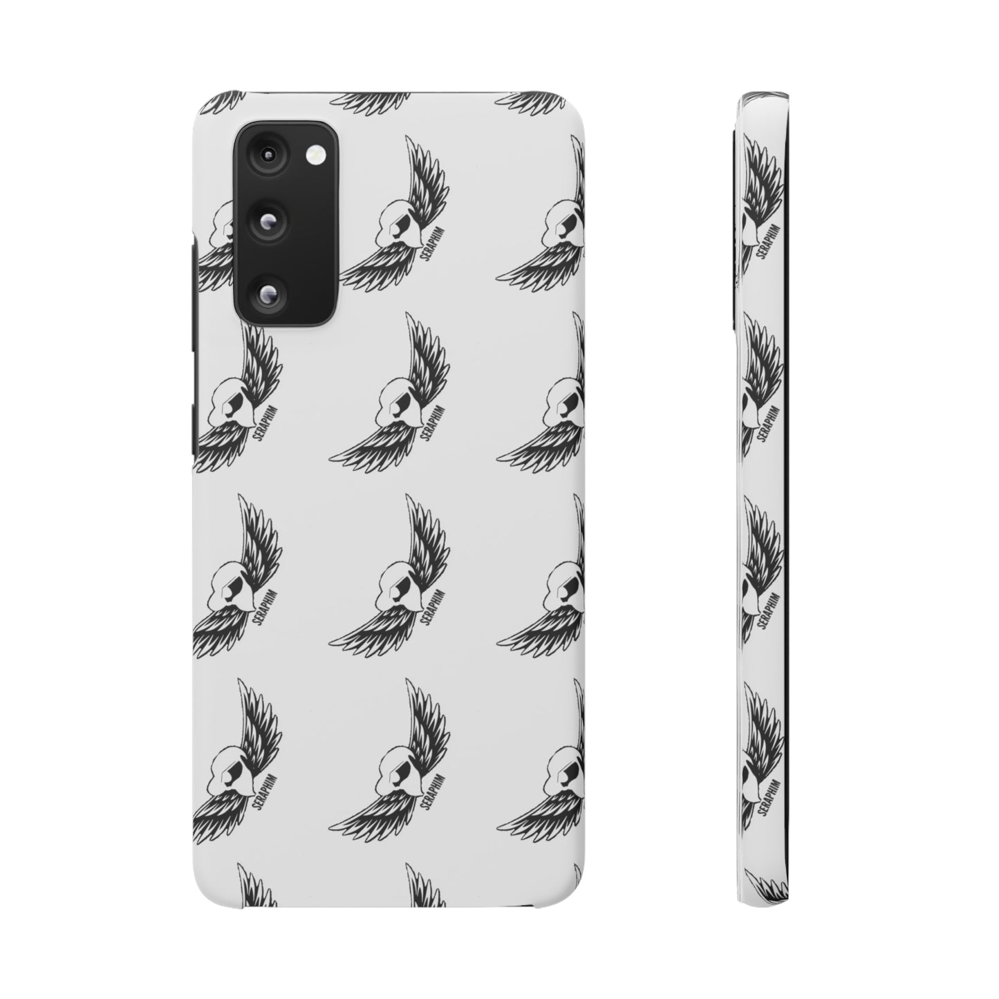 Seraphim Phone Snap Cases Pattern White