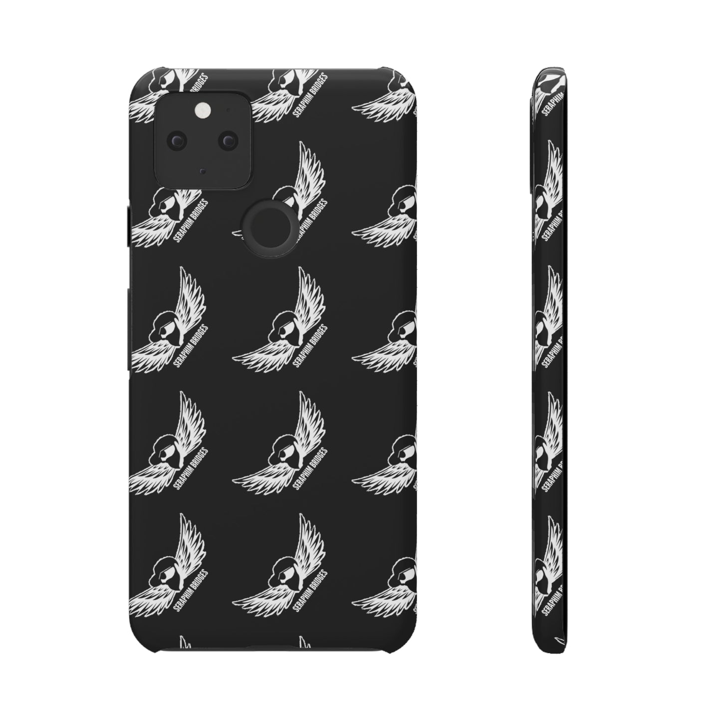 Seraphim Phone Snap Case Pattern Black