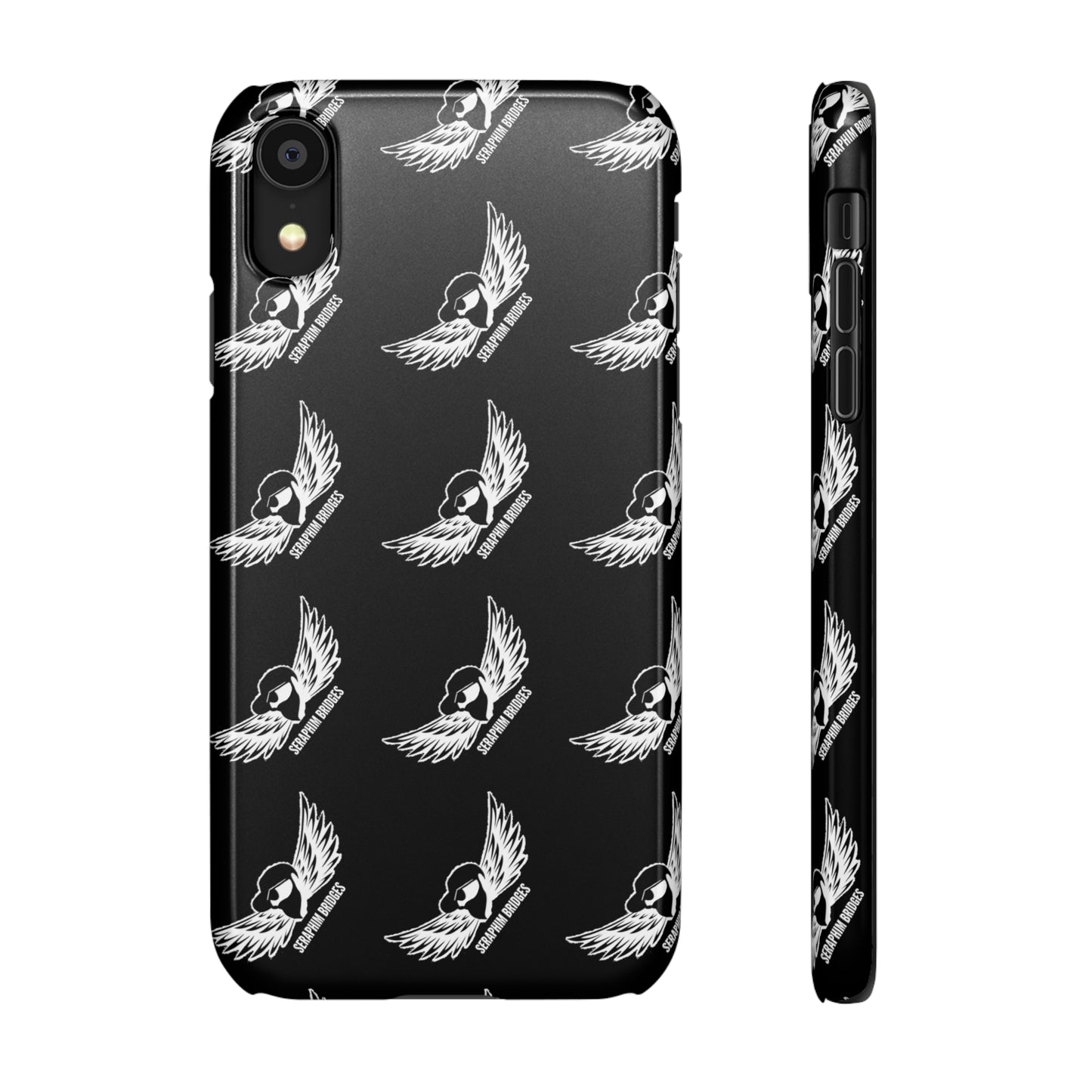 Seraphim Phone Snap Case Pattern Black