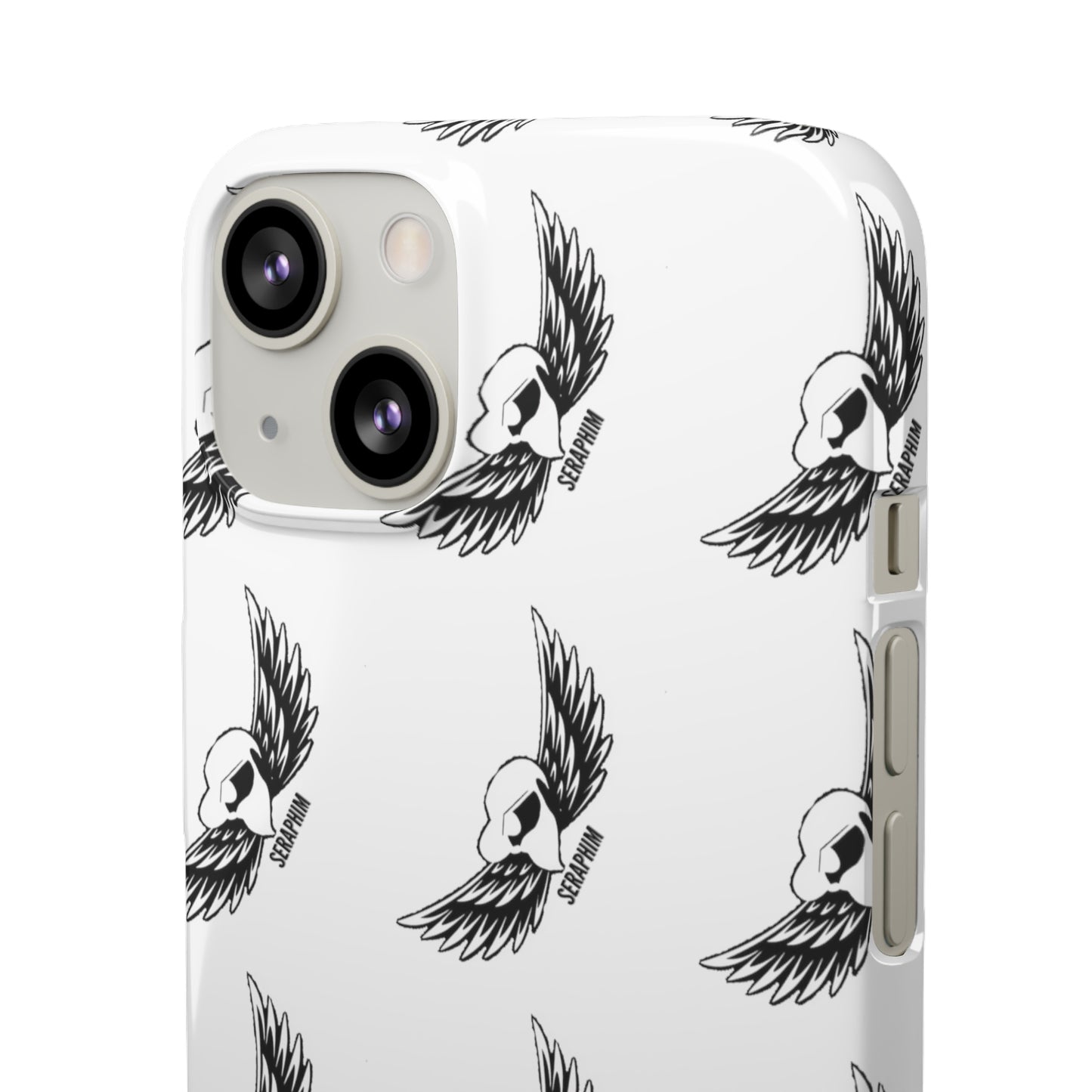 Seraphim Phone Snap Cases Pattern White