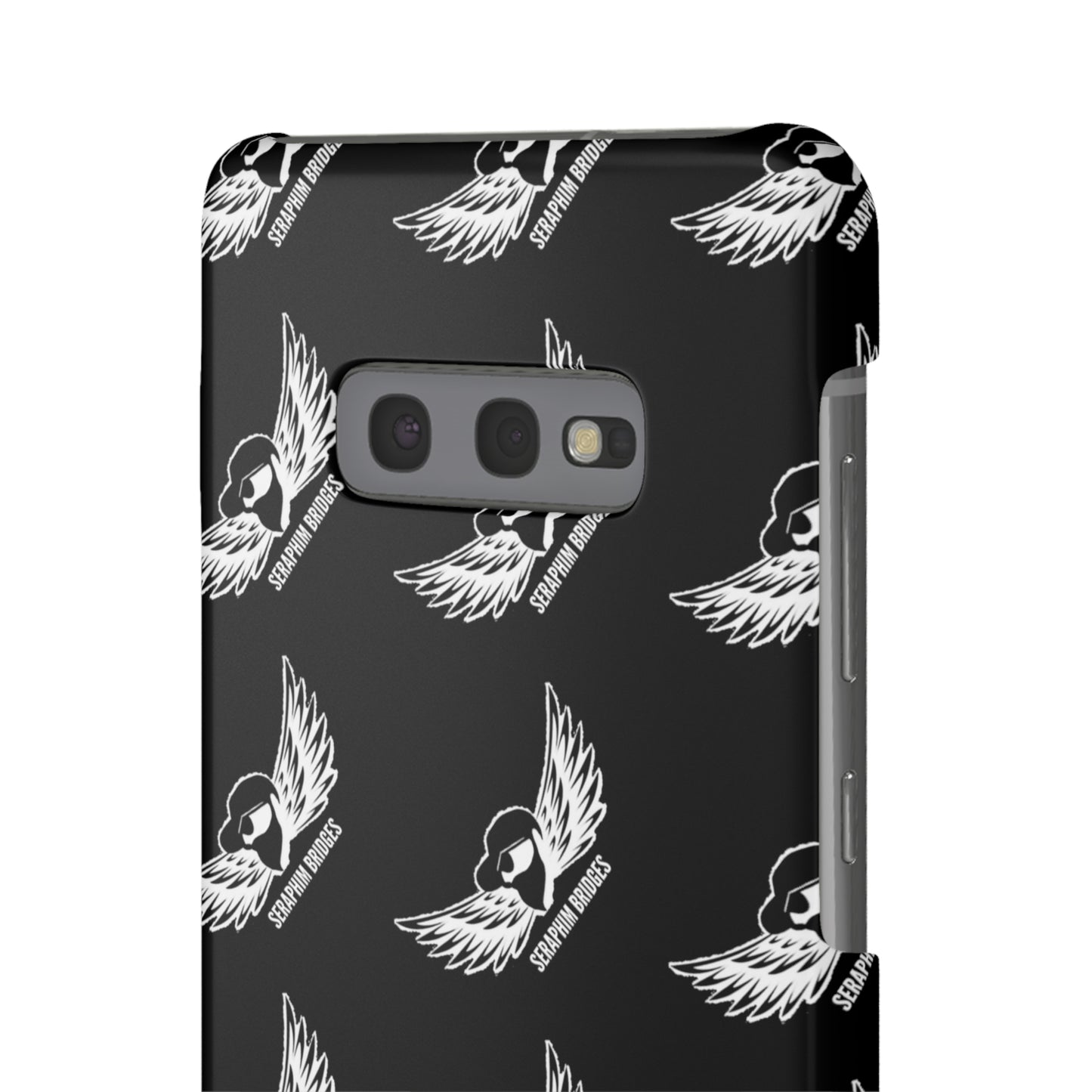 Seraphim Phone Snap Case Pattern Black