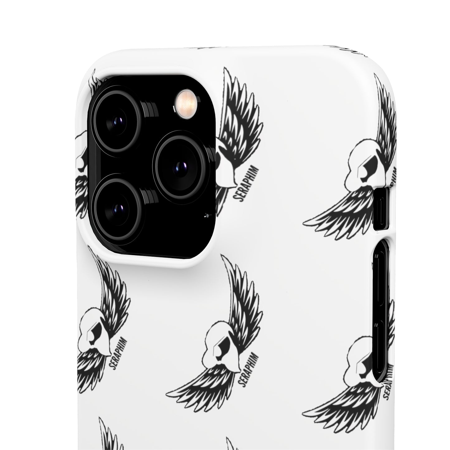 Seraphim Phone Snap Cases Pattern White