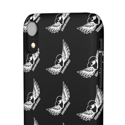 Seraphim Phone Snap Case Pattern Black