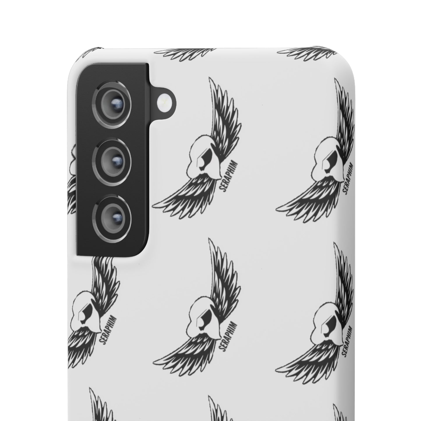 Seraphim Phone Snap Cases Pattern White