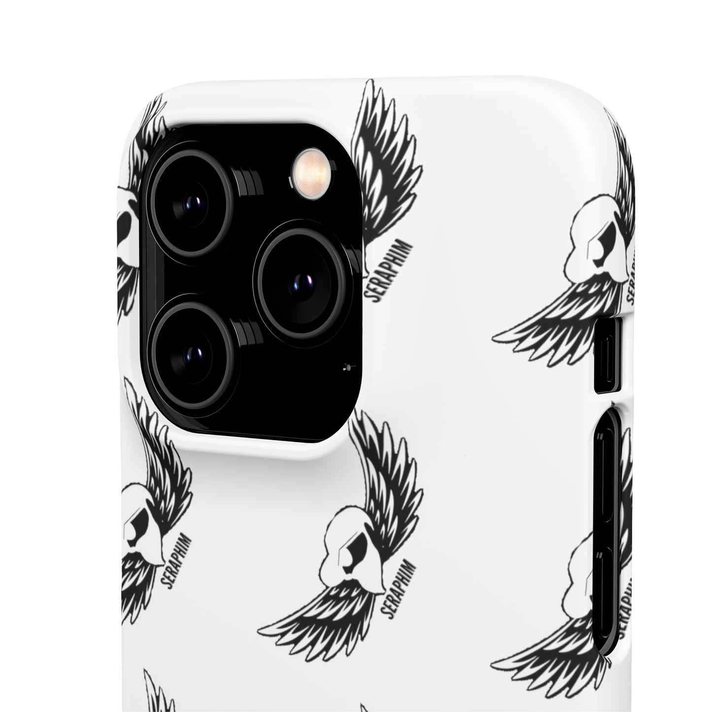 Seraphim Phone Snap Cases Pattern White