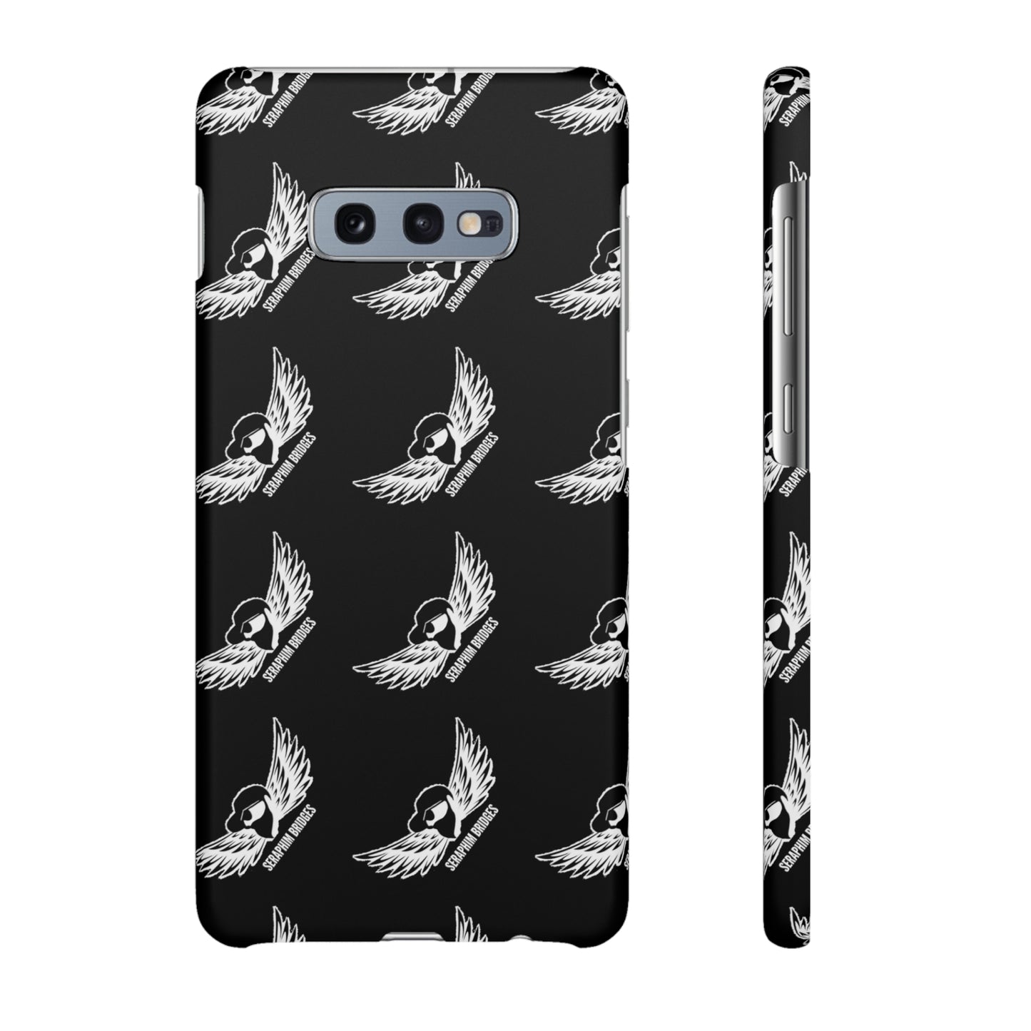 Seraphim Phone Snap Case Pattern Black