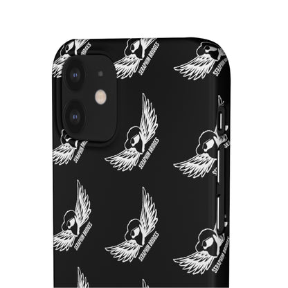 Seraphim Phone Snap Case Pattern Black