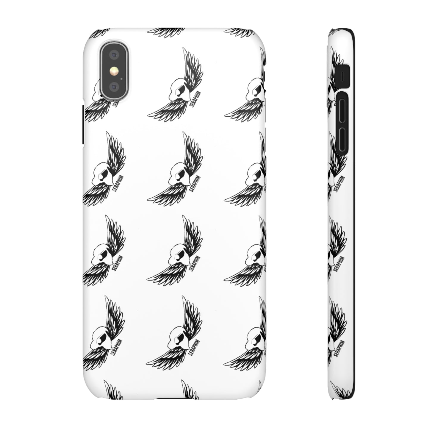 Seraphim Phone Snap Cases Pattern White