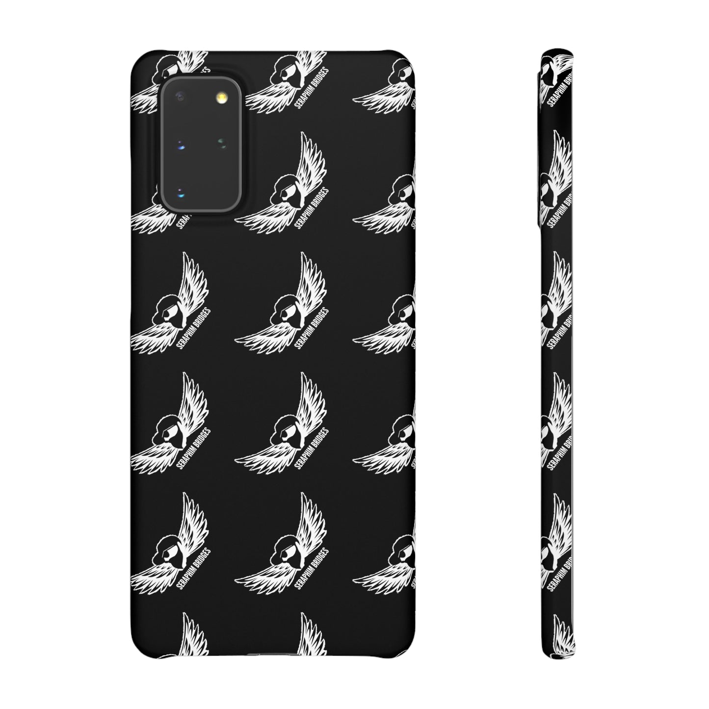 Seraphim Phone Snap Case Pattern Black