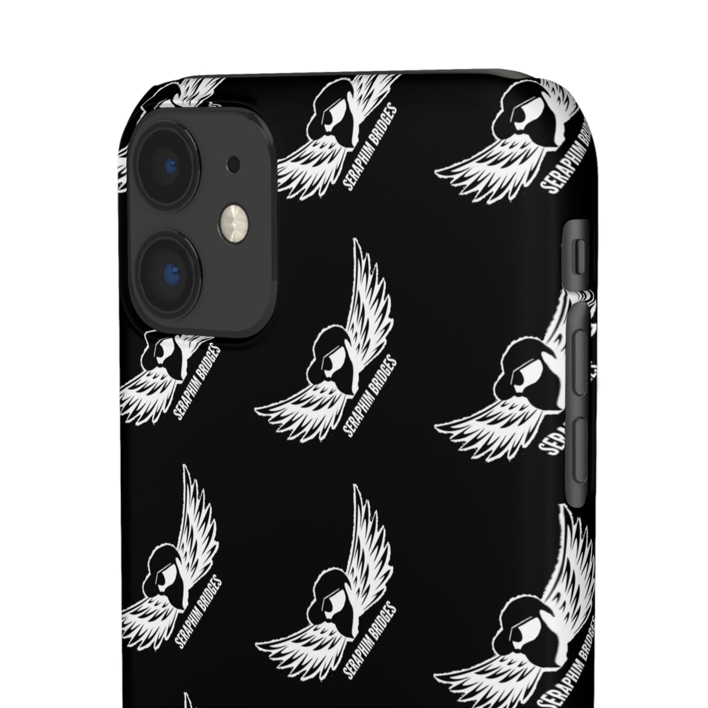 Seraphim Phone Snap Case Pattern Black