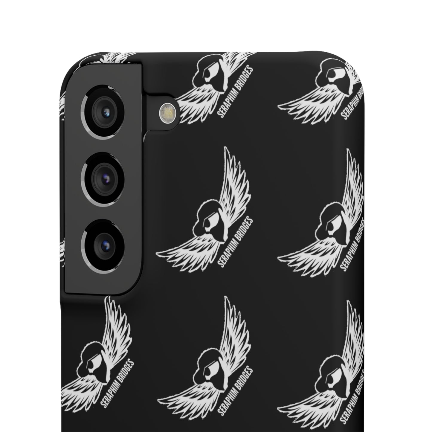 Seraphim Phone Snap Case Pattern Black