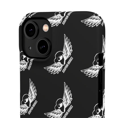 Seraphim Phone Snap Case Pattern Black