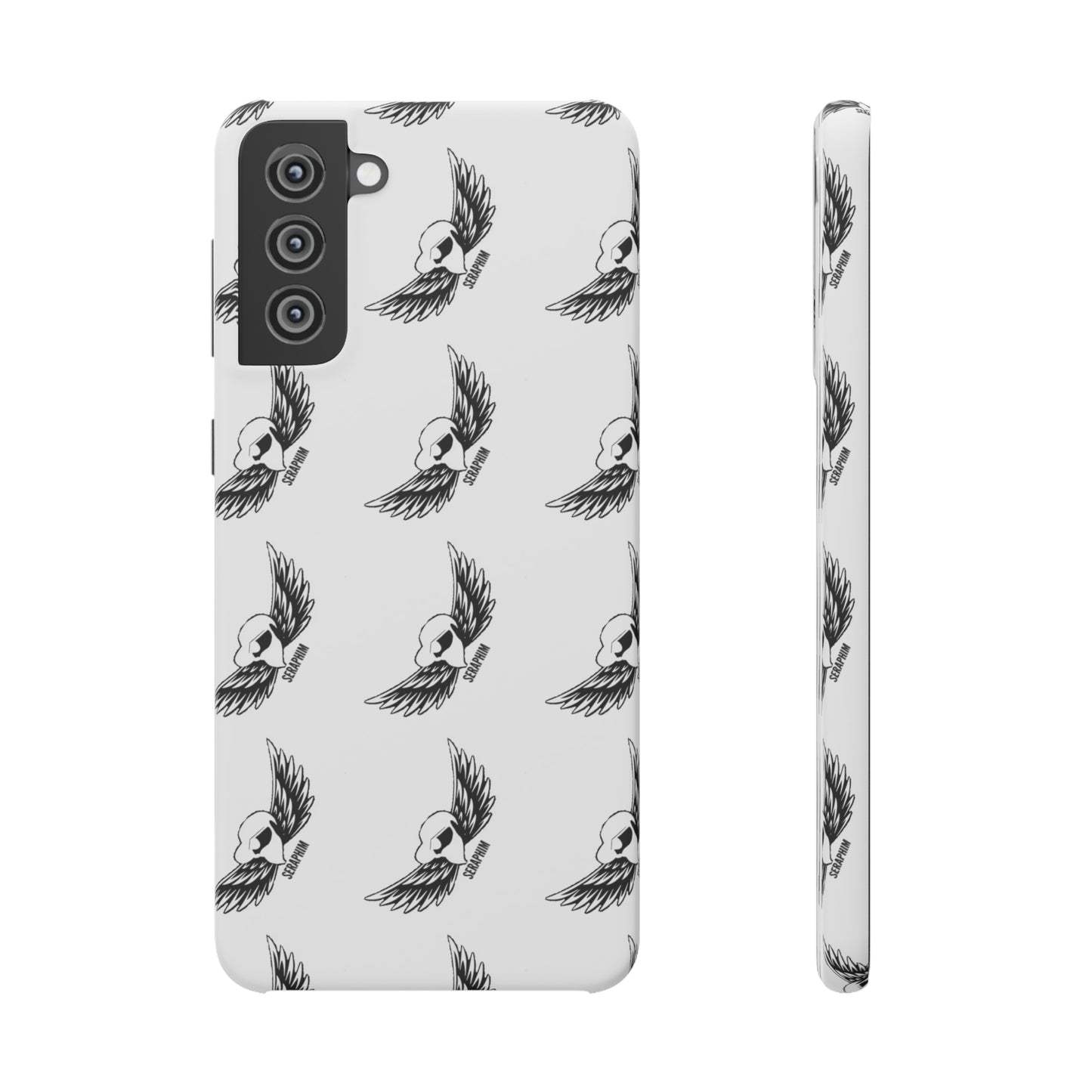 Seraphim Phone Snap Cases Pattern White