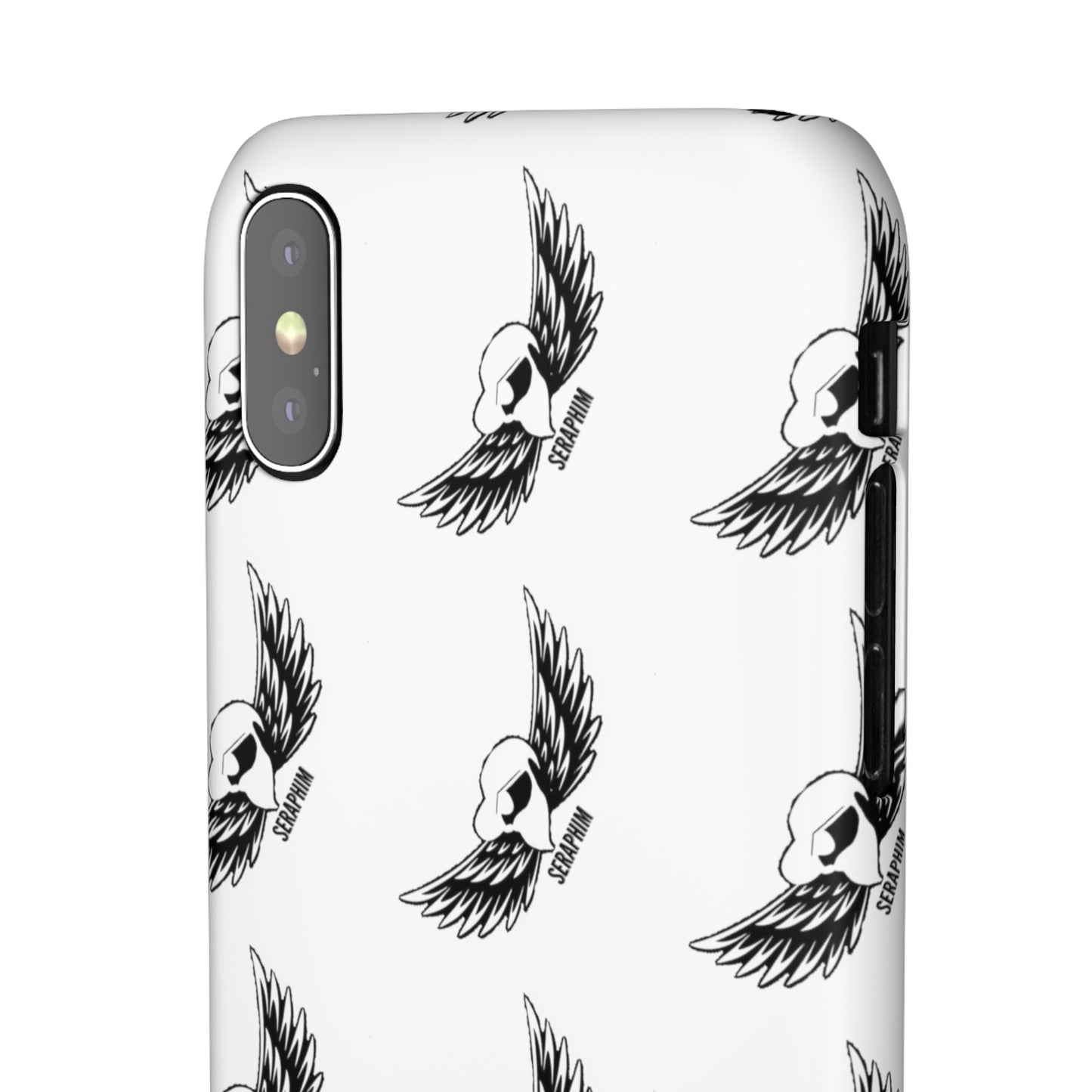 Seraphim Phone Snap Cases Pattern White