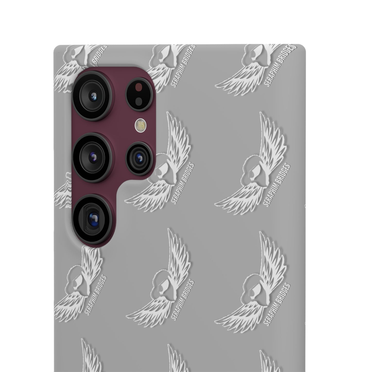 Seraphim Phone Snap Cases Pattern Grey